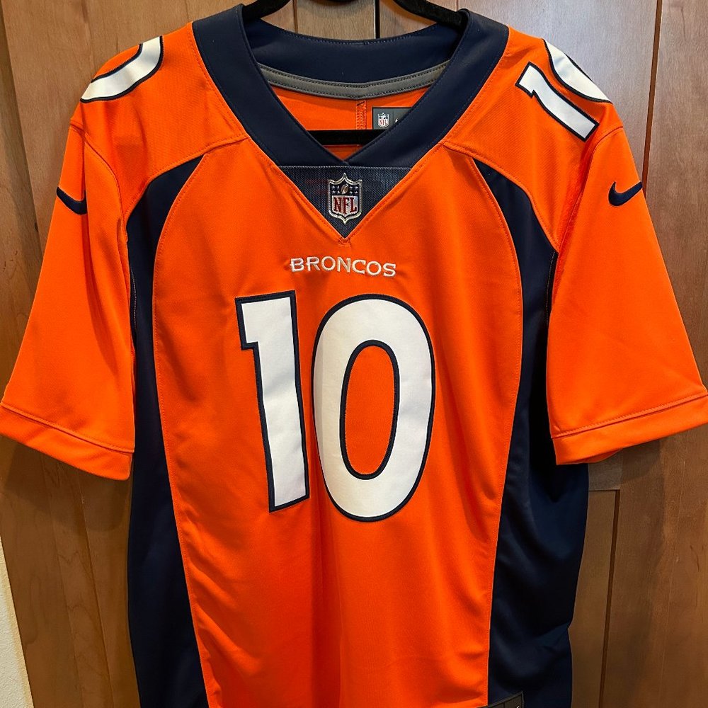 Nike Men's Denver Broncos Jerry Jeudy #10 Vapor Limited Jersey Size L NWT